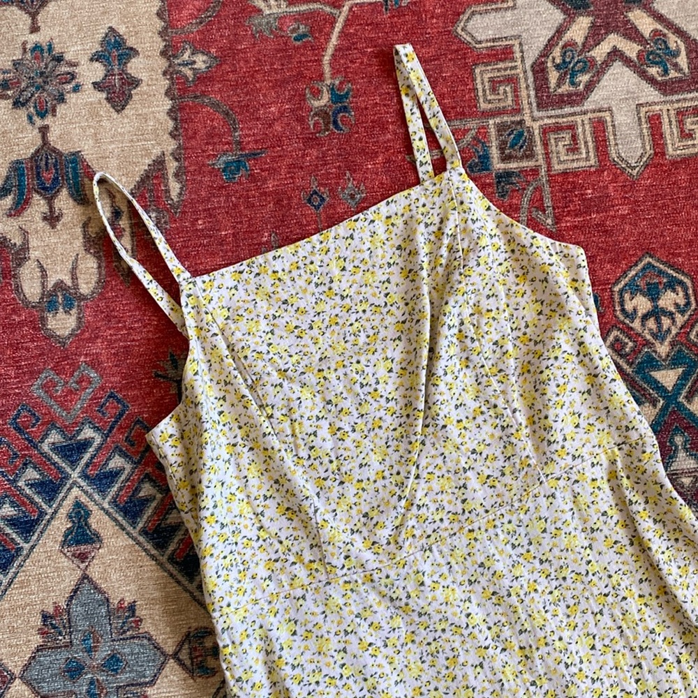 linen blend sundress